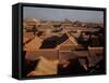 Aerial View of Rooftops in the Forbidden City-Dmitri Kessel-Framed Stretched Canvas