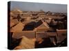 Aerial View of Rooftops in the Forbidden City-Dmitri Kessel-Stretched Canvas