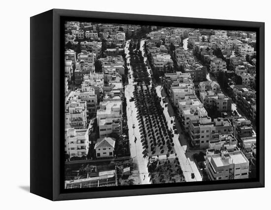 Aerial View of Rothschild Avenue-null-Framed Stretched Canvas