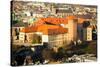 Aerial View of Royal Wawel Castle in Krakow, Poland.-De Visu-Stretched Canvas