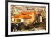 Aerial View of Royal Wawel Castle in Krakow, Poland.-De Visu-Framed Photographic Print