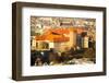 Aerial View of Royal Wawel Castle in Krakow, Poland.-De Visu-Framed Photographic Print