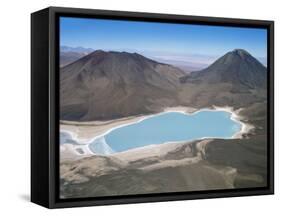 Aerial View of Salar De Uyuni Over Salt Lake, Bolivia, South America-Robert Fulton-Framed Stretched Canvas