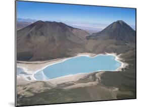 Aerial View of Salar De Uyuni Over Salt Lake, Bolivia, South America-Robert Fulton-Mounted Photographic Print