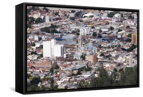 Aerial View of Salta, Argentina-Peter Groenendijk-Framed Stretched Canvas