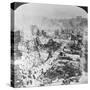 Aerial View of San Francisco Earthquake Damage-null-Stretched Canvas