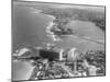 Aerial View of San Juan Coast-null-Mounted Photographic Print