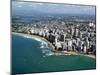 Aerial View of San Juan, Puerto Rico, West Indies, Caribbean, Central America-null-Mounted Photographic Print