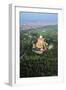 Aerial View of Sanctuary of Blessed Virgin of San Luca, Bologna, Italy, 12th-17th Century-null-Framed Photographic Print