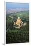 Aerial View of Sanctuary of Blessed Virgin of San Luca, Bologna, Italy, 12th-17th Century-null-Framed Photographic Print