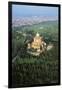 Aerial View of Sanctuary of Blessed Virgin of San Luca, Bologna, Italy, 12th-17th Century-null-Framed Photographic Print