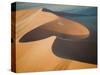 Aerial View of Sand Dunes, Great Red Sand Dunes, Soussevlei, Namibia-Ellen Anon-Stretched Canvas