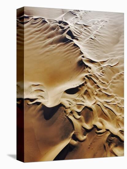 Aerial View of Sand Dunes-Martin Harvey-Stretched Canvas