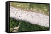 Aerial View of Sandy Polish Beach on Baltic Sea-Mariusz Szczygiel-Framed Stretched Canvas