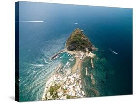 Aerial View of Sant'angelo in Ischia Island in Italy-Filipe Frazao-Stretched Canvas