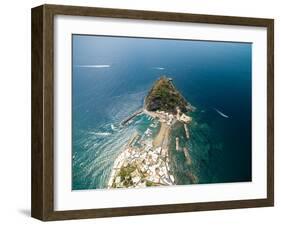 Aerial View of Sant'angelo in Ischia Island in Italy-Filipe Frazao-Framed Photographic Print