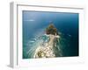 Aerial View of Sant'angelo in Ischia Island in Italy-Filipe Frazao-Framed Photographic Print