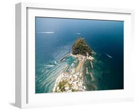 Aerial View of Sant'angelo in Ischia Island in Italy-Filipe Frazao-Framed Photographic Print