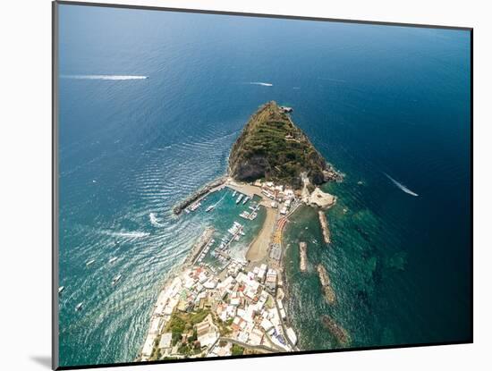 Aerial View of Sant'angelo in Ischia Island in Italy-Filipe Frazao-Mounted Photographic Print