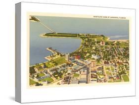 Aerial View of Sarasota, Florida-null-Stretched Canvas