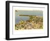 Aerial View of Sarasota, Florida-null-Framed Art Print