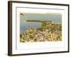 Aerial View of Sarasota, Florida-null-Framed Art Print