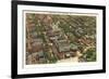 Aerial View of Savannah, Georgia-null-Framed Premium Giclee Print
