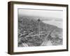 Aerial View of Seattle and Space Needle, 1962-null-Framed Photographic Print