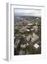 Aerial View of Seattle Center, Space Needle, and Puget Sound, Seattle, Washington, USA-Merrill Images-Framed Photographic Print