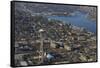 Aerial View of Seattle, Washington State, USA-Stuart Westmorland-Framed Stretched Canvas