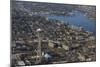 Aerial View of Seattle, Washington State, USA-Stuart Westmorland-Mounted Photographic Print