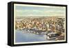 Aerial View of Seattle, Washington-null-Framed Stretched Canvas