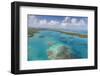 Aerial View of Sections of Reef Scattered Along the Rugged Coastline of Antigua-Roberto Moiola-Framed Photographic Print