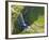 Aerial View of Seljalandsfoss, Seljaland, Iceland-Peter Adams-Framed Photographic Print