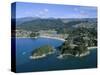 Aerial View of Separation Point Near Golden Bay, Nelson, New Zealand-D H Webster-Stretched Canvas