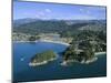 Aerial View of Separation Point Near Golden Bay, Nelson, New Zealand-D H Webster-Mounted Photographic Print