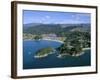 Aerial View of Separation Point Near Golden Bay, Nelson, New Zealand-D H Webster-Framed Photographic Print