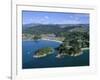 Aerial View of Separation Point Near Golden Bay, Nelson, New Zealand-D H Webster-Framed Photographic Print