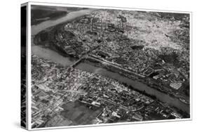 Aerial View of Seville, Spain, from a Zeppelin, 1929-null-Stretched Canvas