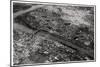 Aerial View of Seville, Spain, from a Zeppelin, 1929-null-Mounted Giclee Print