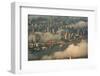 Aerial view of Shanghai, China-Keren Su-Framed Photographic Print