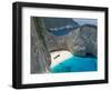 Aerial View of Shipwreck Beach, Zakynthos, Ionian Islands, Greece-Walter Bibikow-Framed Photographic Print