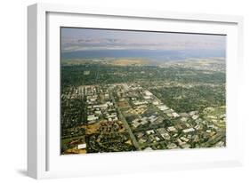 Aerial View of Silicon Valley-David-Framed Photographic Print