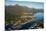 Aerial view of Sitka, Baranof Island, Alexander Archipelago, Southeast Alaska, USA-Mark A Johnson-Mounted Photographic Print