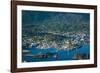 Aerial view of Sitka, Baranof Island, Alexander Archipelago, Southeast Alaska, USA-Mark A Johnson-Framed Photographic Print