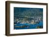 Aerial view of Sitka, Baranof Island, Alexander Archipelago, Southeast Alaska, USA-Mark A Johnson-Framed Photographic Print