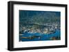 Aerial view of Sitka, Baranof Island, Alexander Archipelago, Southeast Alaska, USA-Mark A Johnson-Framed Photographic Print