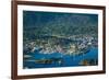 Aerial view of Sitka, Baranof Island, Alexander Archipelago, Southeast Alaska, USA-Mark A Johnson-Framed Photographic Print