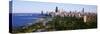 Aerial View of Skyline, Chicago, Illinois, USA-null-Stretched Canvas