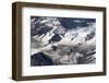 Aerial view of snow mountain and glacier on Tibetan Plateau, China-Keren Su-Framed Photographic Print